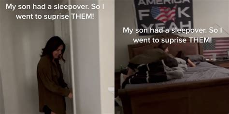 Stepsis Sneaks Into Her Stepbro's Bed In The Middle Of The .